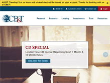 Tablet Screenshot of carrollbank.com
